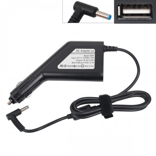 Φορτιστής αυτοκινήτου HP Compaq Notebook 19.5V 65W 3.33A (4.5x0.7x3.0)