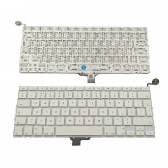 Πληκτρολόγιο Apple MacBook A1342 13.3", άσπροa,UK