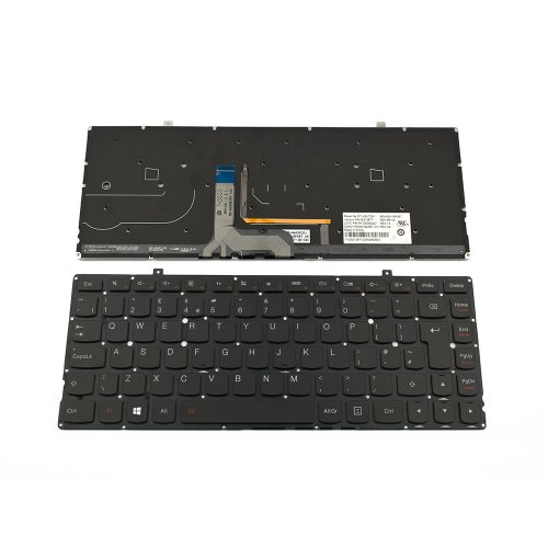 Tastatura Lenovo Yoga 2 Pro 13, Neagra, Fara Rama, Cu iluminare, UK