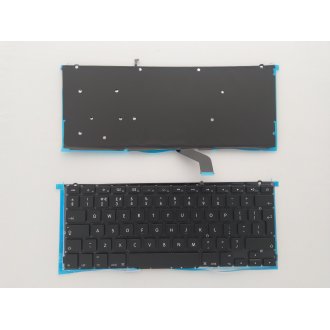 Πληκτρολόγιο Apple MacBook Air A1425 13.3", Μαύρο με Backlit, Original, UK