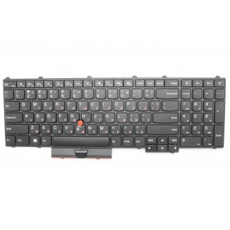 Πληκτρολόγιο Lenovo ThinkPad P50 P70, Μαύρο, με Pointing Stick, US/UK ( +BG Print)