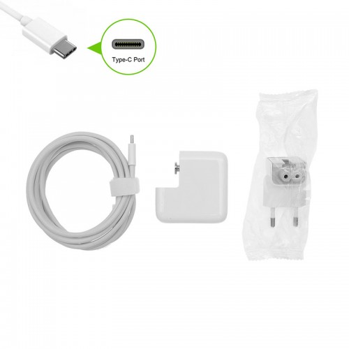 Incarcator laptop Apple Macbook 20V 1.5A / 15V 2A / 9V 3A / 5V 3A 30W Type-C - Compatibil