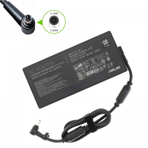 Γνήσιος φορτιστής φορητού υπολογιστή Asus 20V / 16.5A / 330W (6.0x0.7x3.7)