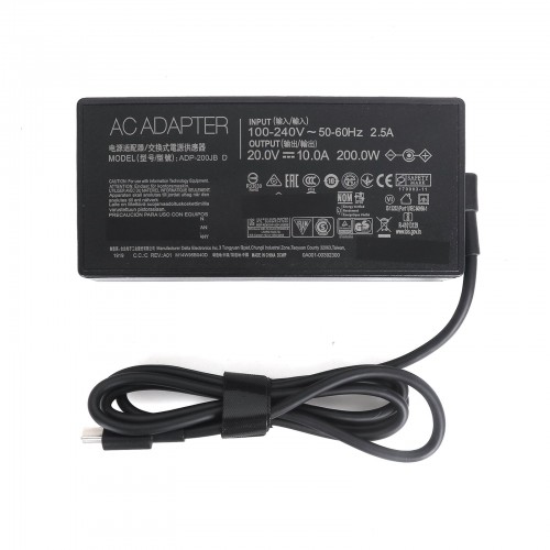 Оригинално Зарядно за лаптоп Asus 20V / 10A / 200W (Правоъгълна букса) Оригинално Зарядно за лаптоп Asus 20V / 10A / 200W (Правоъгълна букса)