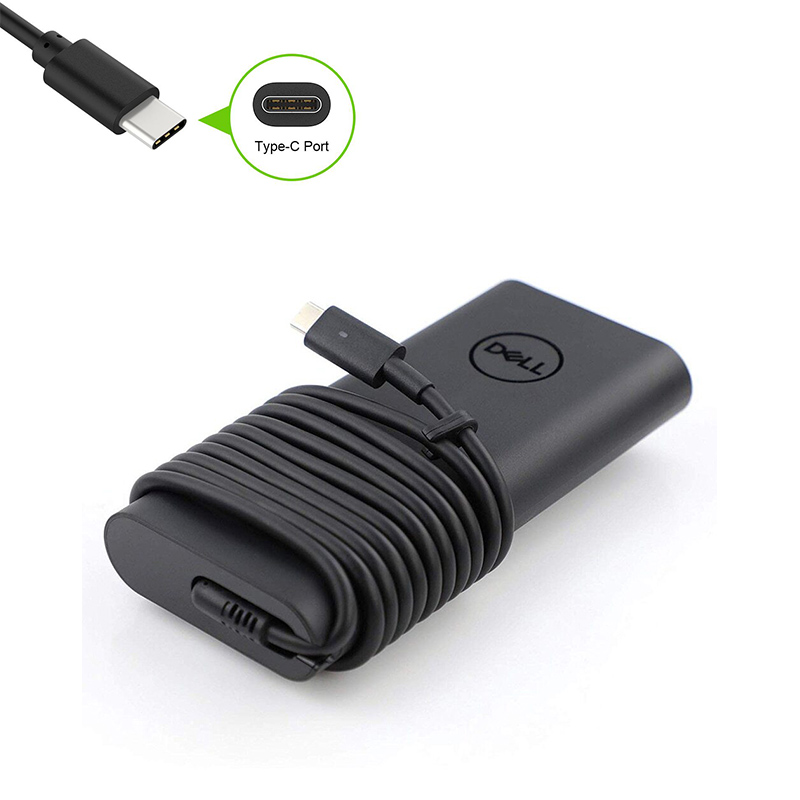 Зарядно устройство за лаптоп Dell Type-C 5V/3A 9V/3A 15V/3A 20V/4.5A 90W