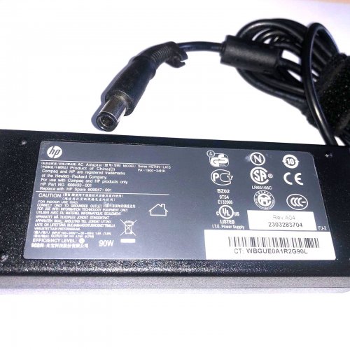 Γνήσιος φορτιστής φορητού υπολογιστή HP Compaq - 19V / 4.74A / 90W - (7.5x0.7x5.0) Νέος
