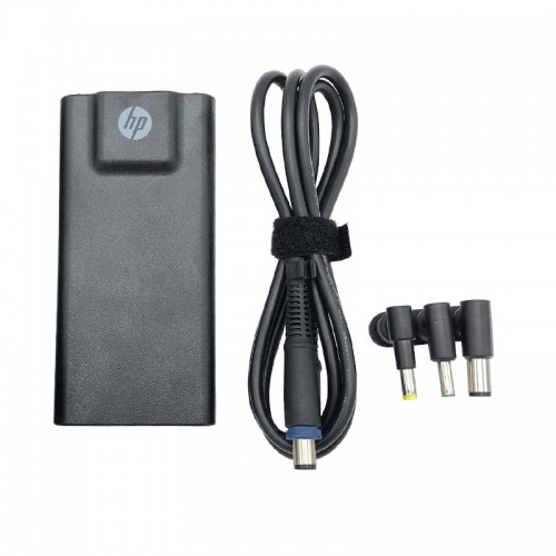 Incarcator universal original pentru laptop HP Notebook - 19.5V / 3.33A / 65W + USB 5V / 1.5A + Cablu de alimentare EU