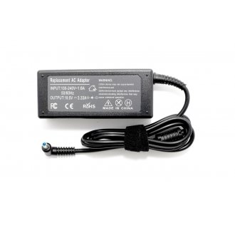 Зарядно за лаптоп (Laptop AC Adapter) HP Compaq - 19.5V / 3.33A / 65W - (4.5x0.7x3.0) Blue Tip - Заместител / Replacement Високо Качество A+