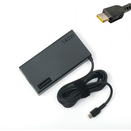 Γνήσιος φορτιστής φορητού υπολογιστή Lenovo 20V / 7A / 140W - (Type-C)