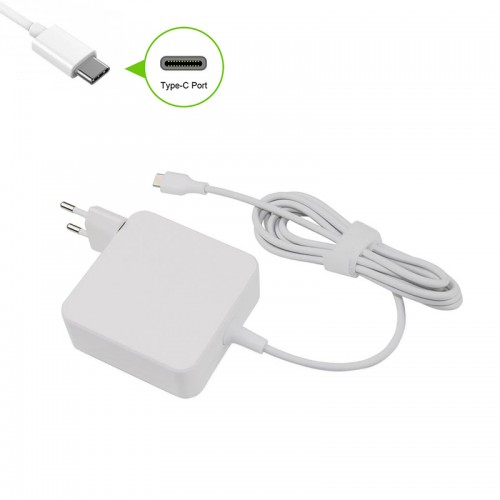 AC Adapter USB TYPE-C PD 65W 5V / 9V / 15V-3A 20V-3.25A (Шуко) - Αντικατάσταση