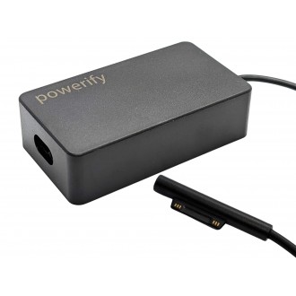 Φορτιστές Laptop Microsoft Surface 3/4 15V 4A 60W + USB 5V / 1A - Αντικατάσταση Νέο Σχέδιο