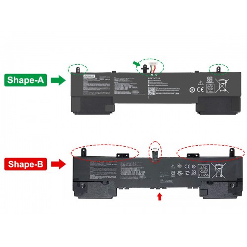 Μπαταρία για Asus ZenBook 15 UX534 UX534F UX534FT UX534FTC C42N1839 - Συμβατή Type A