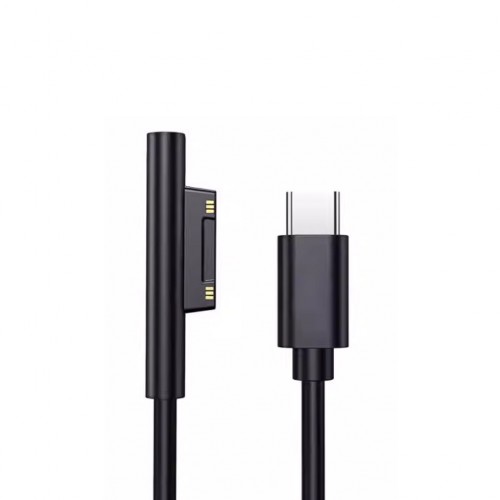 Cablu încărcător laptop Microsoft Surface Pro la cablu Type-C 100W - 1,5 m Cablu încărcător laptop Microsoft Surface Pro la cablu Type-C 100W - 1,5 m