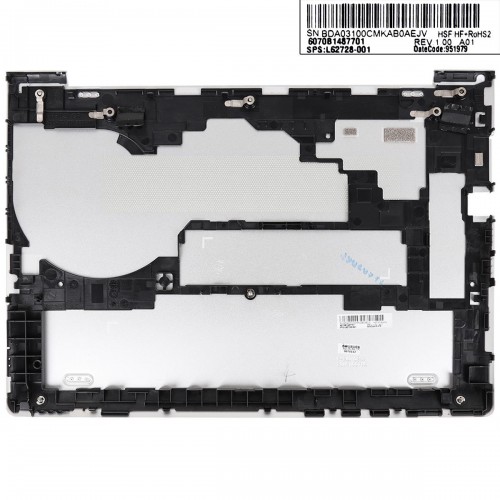Bottom Base Cover HP EliteBook 745 840 G5 G6 - Ασήμι