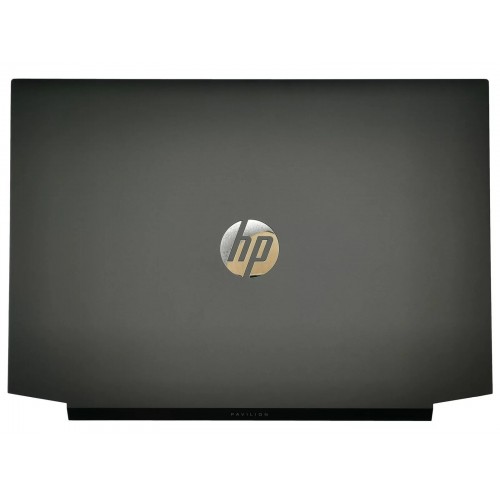LCD Back Cover HP Pavilion Gaming 15-EC TPN-Q229 - Μαύρος Ασημένιο λογότυπο