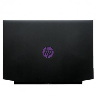 Капак за матрица за HP Pavilion Gaming 15-EC TPN-Q229 Черен с Лилаво Лого