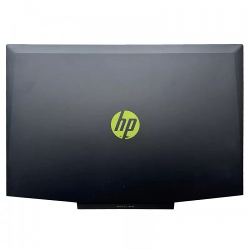 LCD Back Cover HP Pavilion 15-DK 15T-DK TPN-C141 - Μαύρος Πράσινο λογότυπο