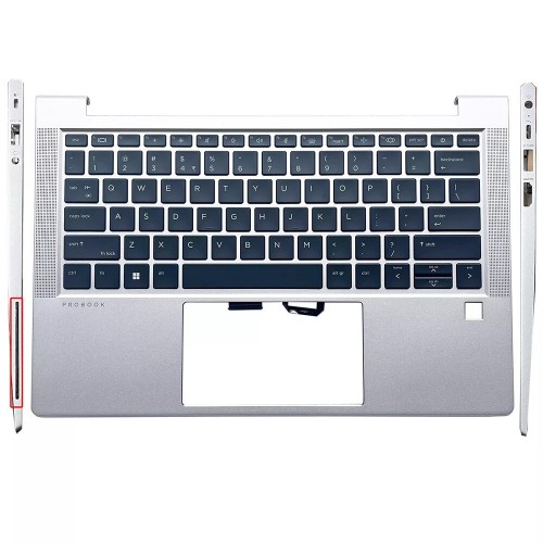 Upper Cover Palmrest με πληκτρολόγιο HP ProBook 430 G8 G9 (SC Interface) - Ασήμι