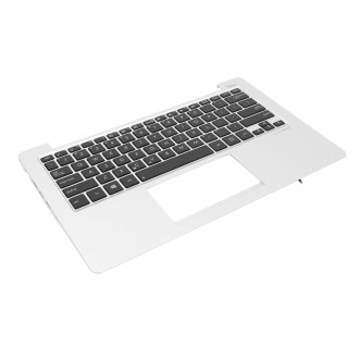 Горен корпус (Upper Cover - Palmrest) за Asus X201 X201E X202E Сребрист с Клавиатура