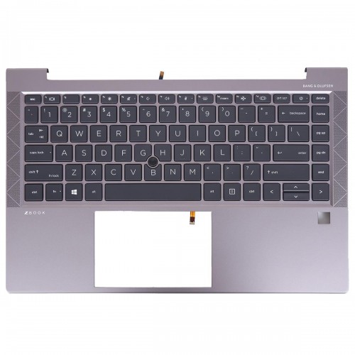 Upper Cover Palmrest με πληκτρολόγιο HP EliteBook 840 G7 G8 - Γκρί