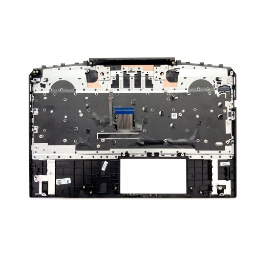 Upper Cover Palmrest + Πληκτρολόγιο HP 15-DK 15T-DK TPN-C141 - Μαύρος, Πράσινο λογότυπο