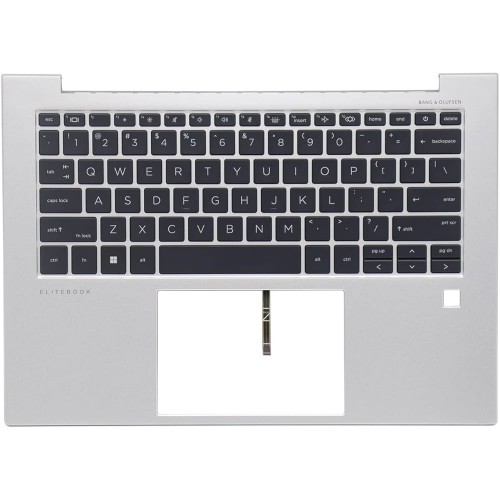 Upper Cover Palmrest + Πληκτρολόγιο HP EliteBook 840 G9 845 G9 - Ασήμι