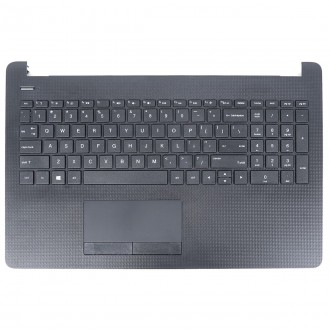 Cover C με Πληκτρολόγιο HP 250 G6 HP 255 G6 15-BS - Μαύρο χωρίς touchpad