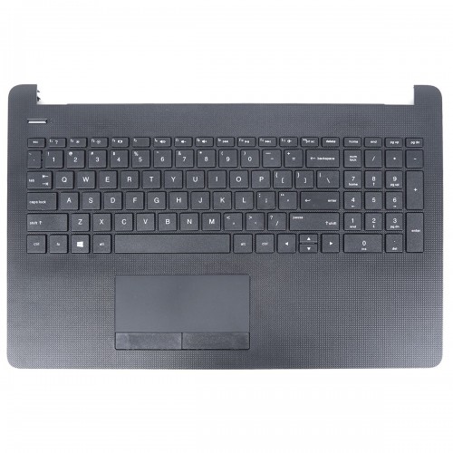 Cover C με Πληκτρολόγιο HP 250 G6 HP 255 G6 15-BS - Μαύρο χωρίς touchpad