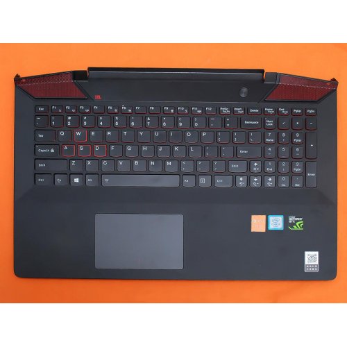 Palmrest Με Πληκτρολόγιο Lenovo Y700 Y700-15ISK - Μαύρος Με TouchPad + Backlit US