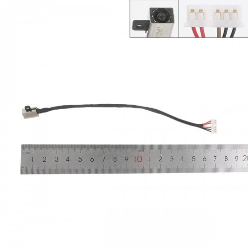 Βύσματα Τροφοδοσίας για Dell 14-i3451 με καλώδιο (17cm) (PJ847)