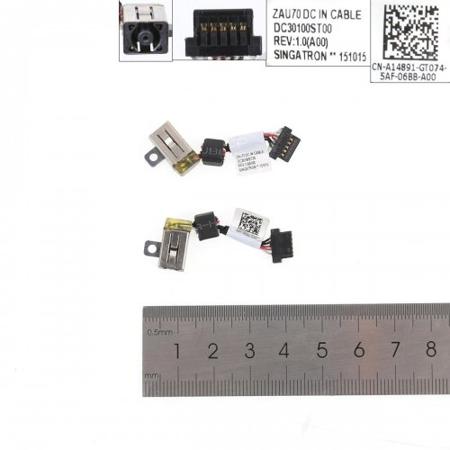 Βύσματα Τροφοδοσίας για Dell Latitude 13 E7350 με καλώδιο (PJ939)