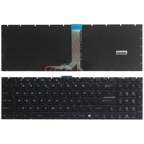 Πληκτρολόγιο MSI GE63 7RD Μαύρος,RGB Backlit, US/UK