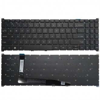Tastatura Acer Aspire A315-59G A515-57 A515-57G, Neagra, Fara Rama, Cu iluminare US/UK