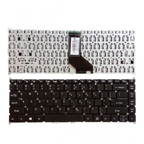 Tastatura Acer TravelMate P214-41 P214-52 P214-53, Neagra, Fara Rama, US/UK