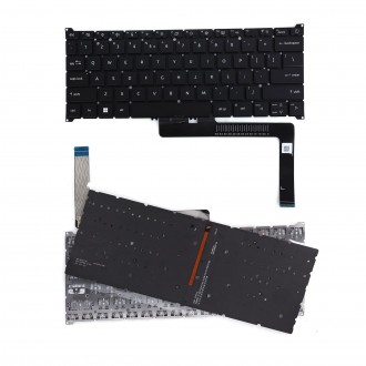 Tastatura Acer Aspire A514-55 A514-55G A514-56, Neagra, Fara Rama, Cu iluminare US/UK