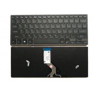 Tastatura Acer TravelMate B311-31 B311R-31 B311RN-31, Neagra, US/UK + BG Print