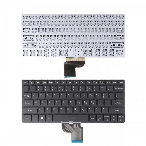 Πληκτρολόγιο Acer Spin SP111-31 SP111-31N SP111-32N SP111-33 SP111-34N, Μαύρος, Χωρίς πλαίσιο, US/UK