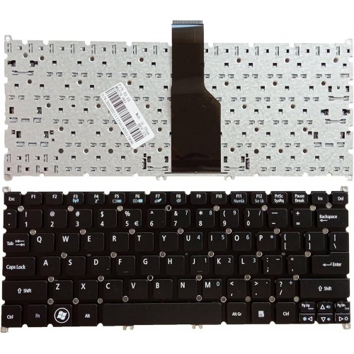 Πληκτρολόγιο Acer Aspire S3-391 S5-391, Μαύρο, US/UK