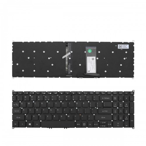 Tastatura Acer Aspire A317-32 A317-51 A317-51G A317-51K A317-51KG A715-74G, Neagra, Fara Rama, Cu iluminare, US/UK