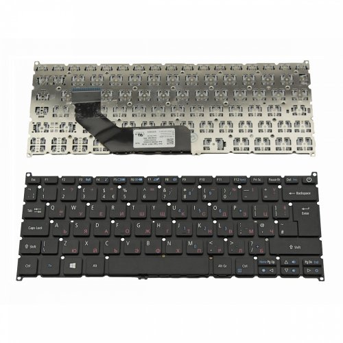 Tastatura Acer Swift 3 SF314-53G Swift 5 SF514-51G Black, Neagra, Fara Rama, US/UK (+BG Print)