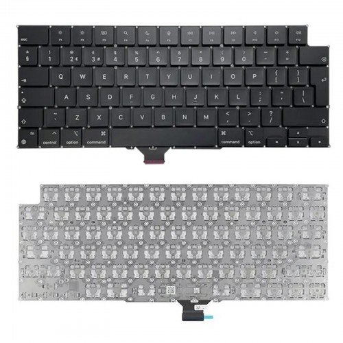 Πληκτρολόγιο Apple MacBook Pro 14" M4 A3112 2024, Μαύρο,UK