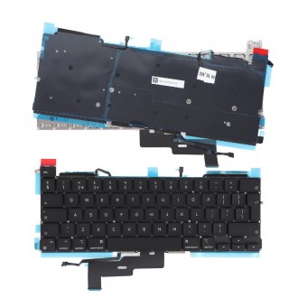 Πληκτρολόγιο Apple MacBook Pro A2338, Μαύρος, με Backlit UK