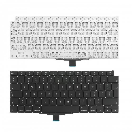 Tastatura Apple MacBook Pro A2179, Neagra, Fara Rama, Pentru modele cu iluminare, UK