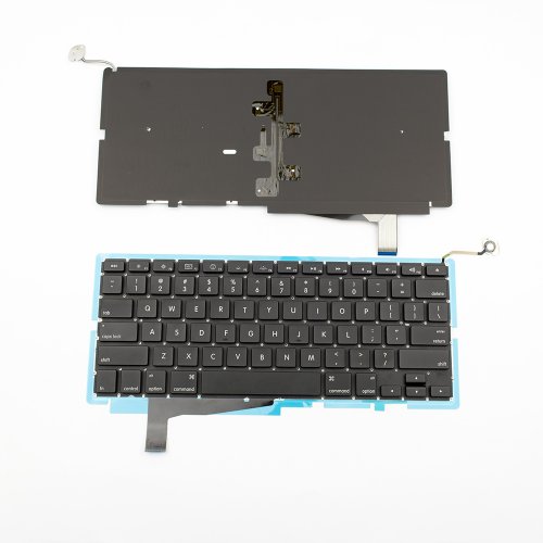 Tastatura Apple MacBook Pro A1286, Neagra, Fara Rama, Cu iluminare, Type 2, US