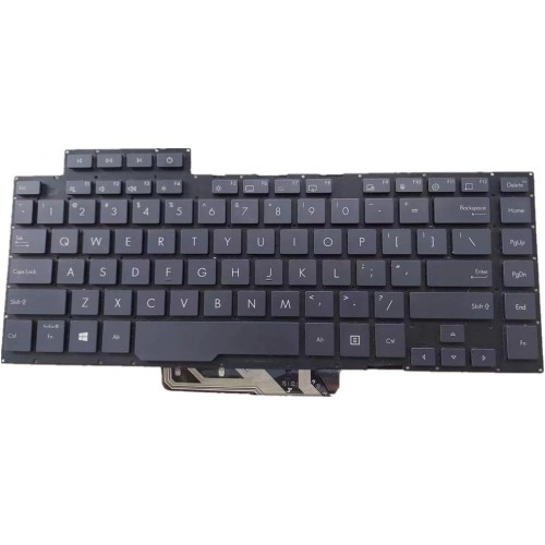 Tastatura Asus ProArt StudioBook H500G, Neagra, Fara Rama, Cu iluminare, US