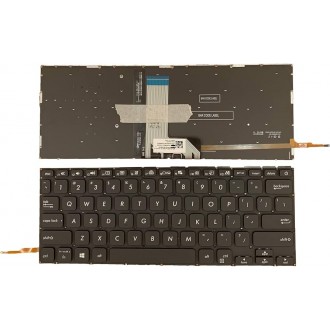 Πληκτρολόγιο Asus VivoBook 14 X409 X409F X409D X409U X409UA, Μαύρο, US, Backlit