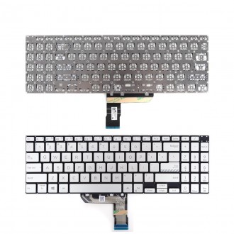 Πληκτρολόγιο Asus VivoBook K3500 K3500P X3500 X3500PH, Ασήμι, US