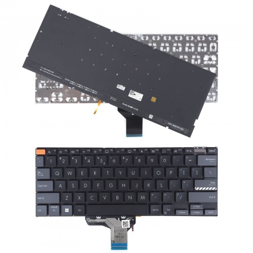 Tastatura Asus VivoBook Pro 14X N7401, Negru, Fara Rama, US/UK, Backlit