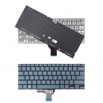 Πληκτρολόγιο Asus VivoBook Pro 14X N7401, Γκρί, US/UK, Backlit