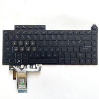 Πληκτρολόγιο Asus ROG Strix Scar 16 G614 G614J G634, Μαύρο με Backlit, US Type 1